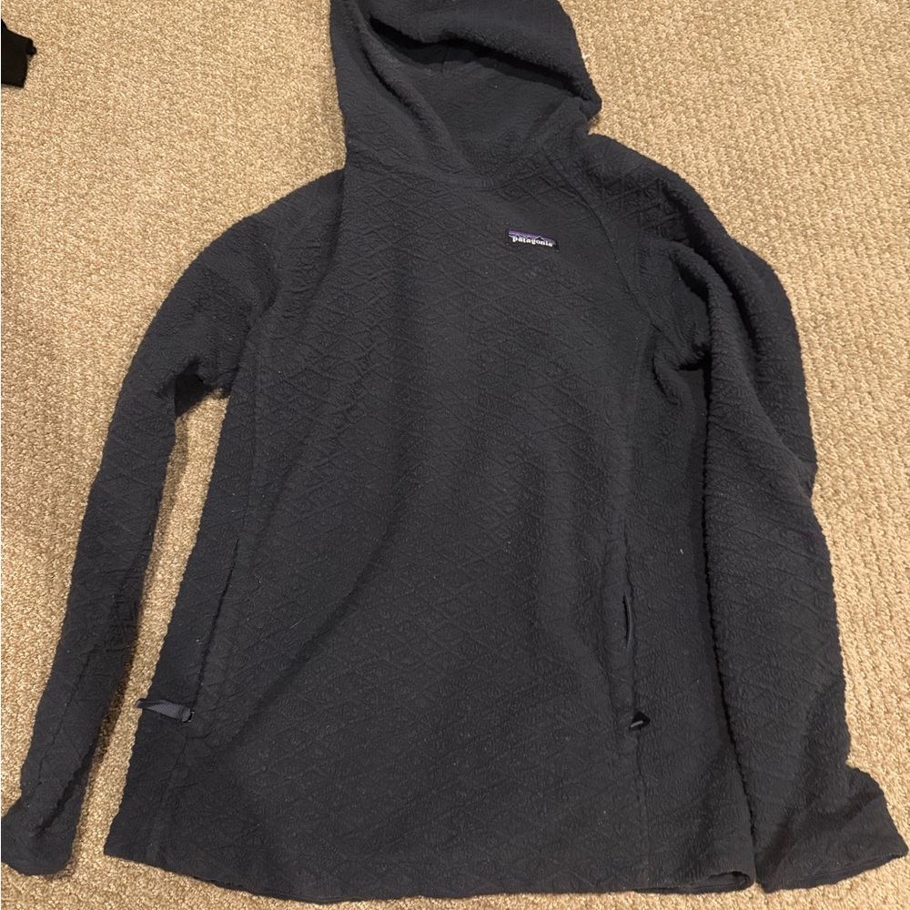Navy Hooded Pullover